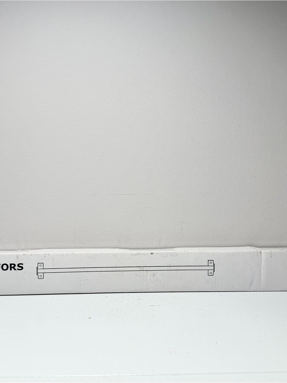 IKEA Kungsfor Wall Rail Rack 40cm 004.424.99